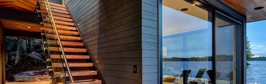 Read about the muskoka boathouse staircase project